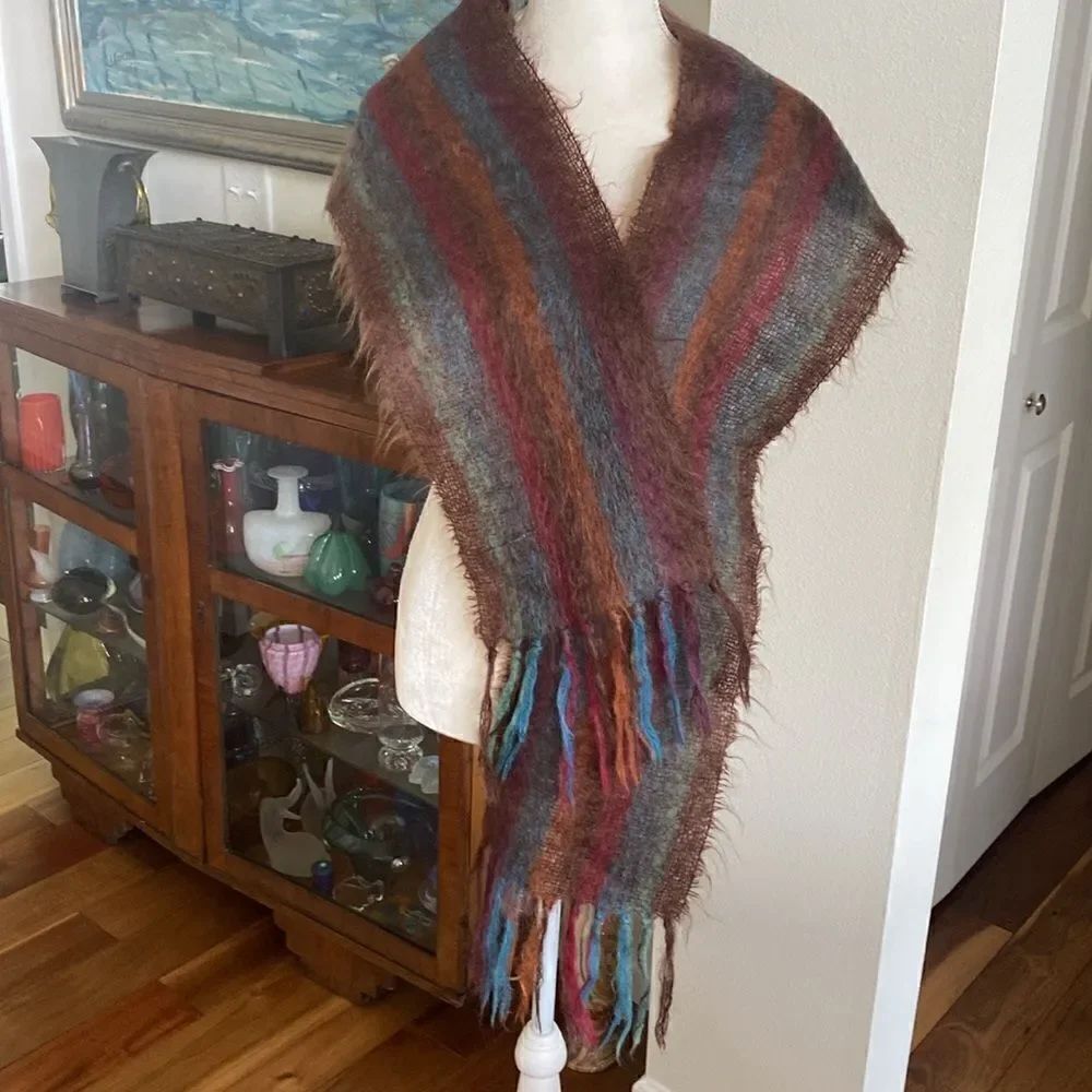 Mohair/wool   wrap
